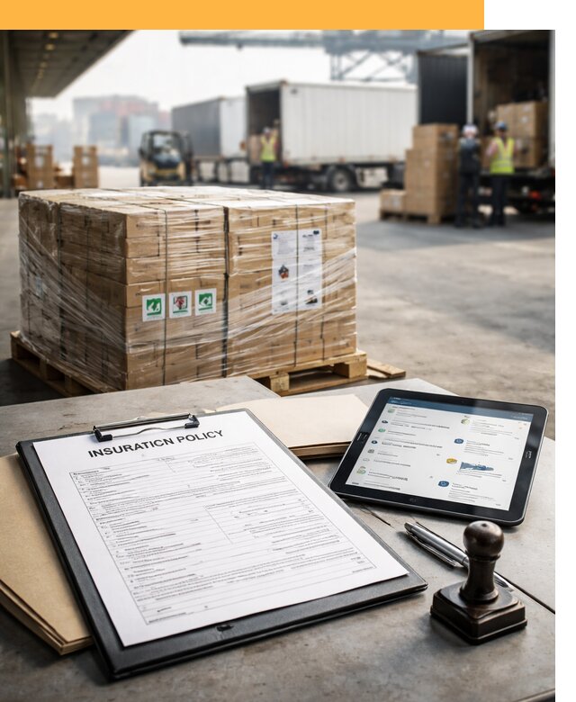 Страхование международных грузов от 3740 руб, полная защита