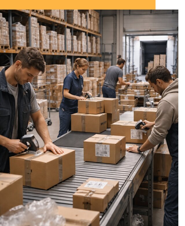 Доставка товаров для маркетплейсов от двери до склада от 8015