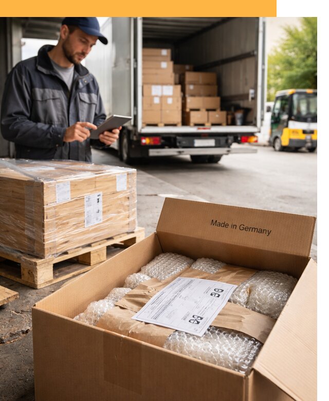 Доставка грузов из Германии от 48087 руб с таможенным оформлением