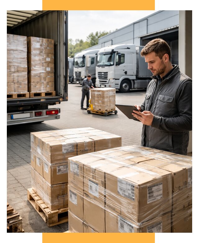 Автоперевозки из Германии от 9404 р. - логистика СетСервис-Бгд