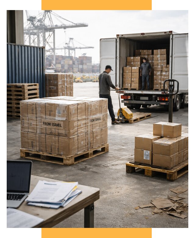 Доставка грузов из Израиля от 16029 р., логистика от СетСервис-Бгд