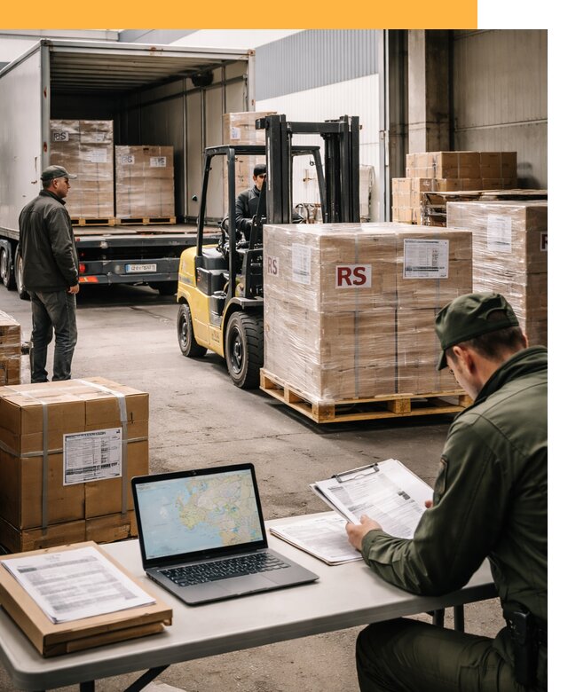 Доставка грузов в Сербию от 48087 руб, международные перевозки