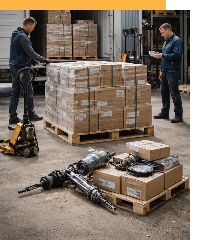 Международная перевозка автозапчастей по миру от 4809 руб