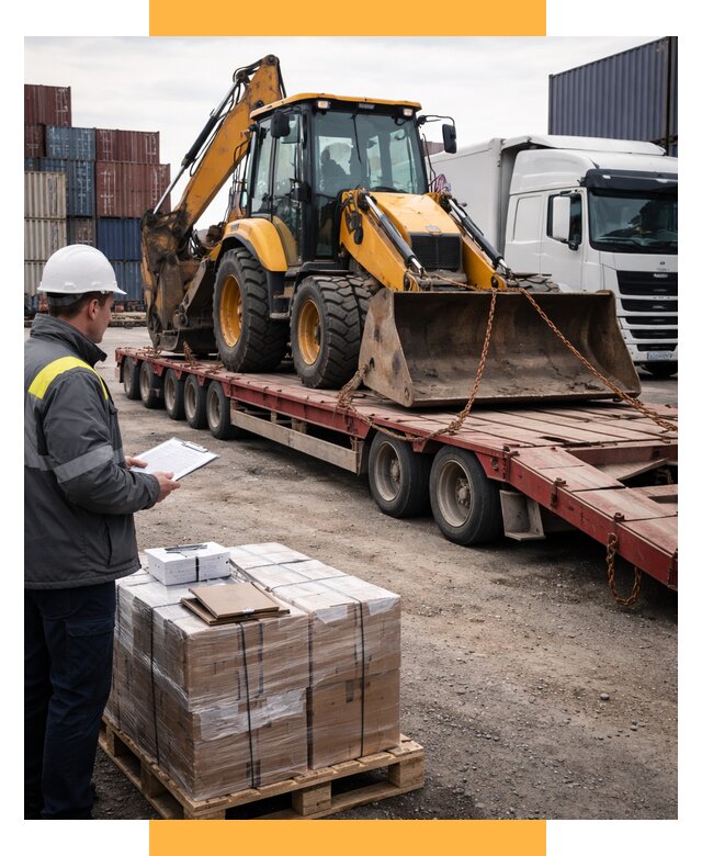 Международная перевозка спецтехники от 48087 р., СетСервис-Бгд