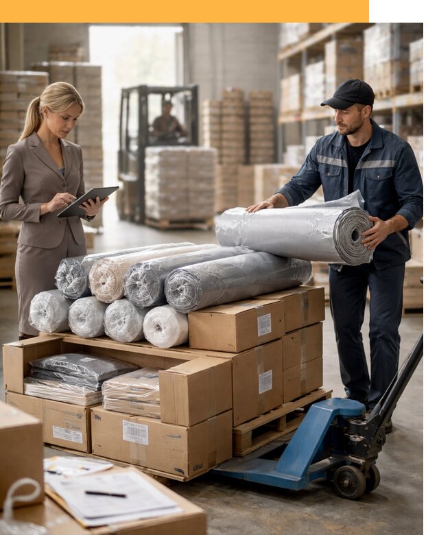 Перевозка текстиля по миру от 16029 руб. с таможней и страхованием