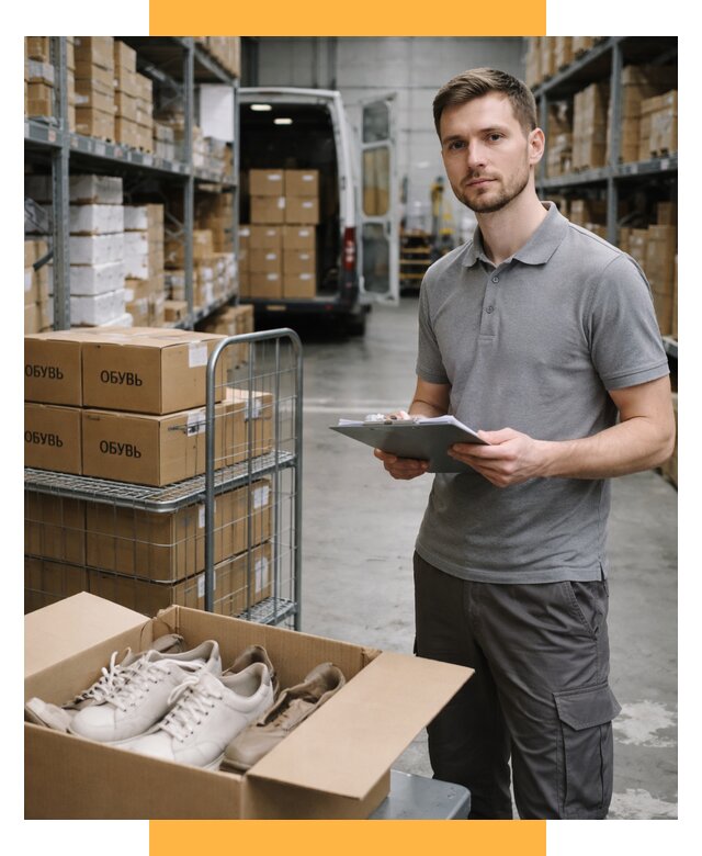 Доставка обуви из Китая и Турции от 4809 р. СетСервис-Бгд