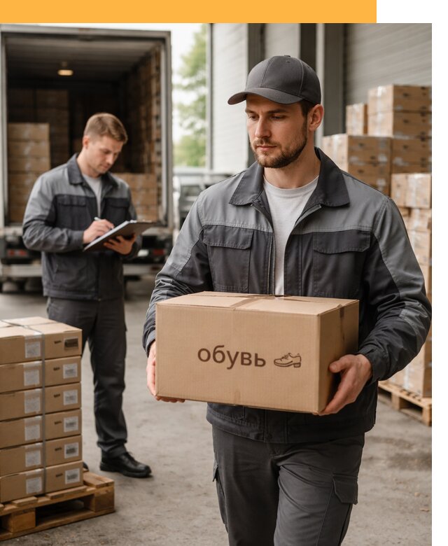 Международная перевозка обуви с таможенным оформлением от 4809