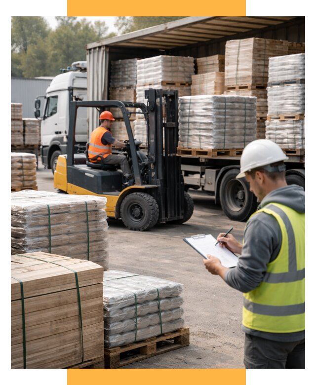 Перевозка строительных материалов от 5877 р. | СетСервис-Бгд