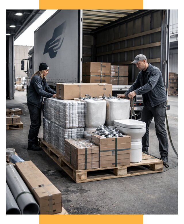 Перевозка сантехники под ключ от 1923 р. | СетСервис-Бгд