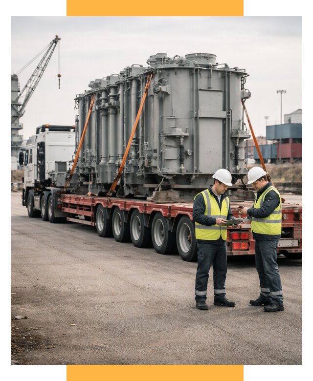 Перевозка негабаритных грузов под ключ от 128232 р., СетСервис-Бгд