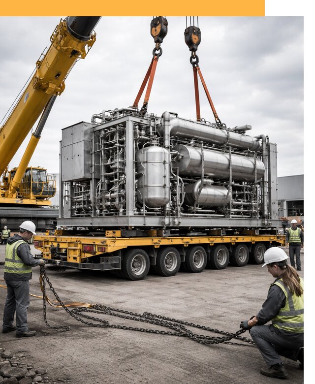 Перевозка тяжеловесных грузов по миру от 160290 руб