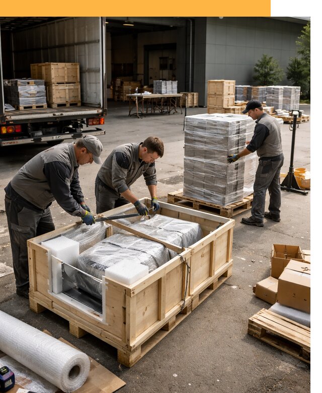 Перевозка выставочных грузов по миру от 26715 руб за м2 с таможней