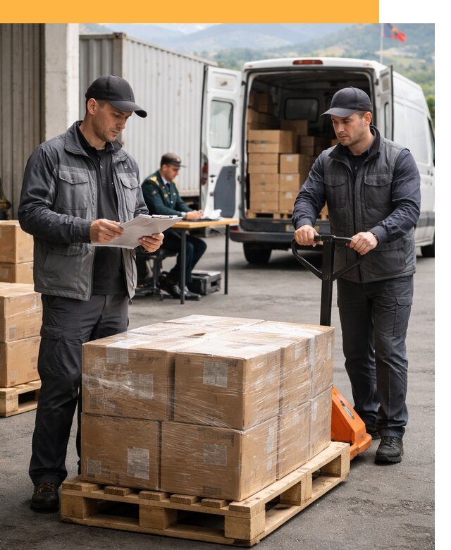 Доставка грузов через Армению, быстрая таможенная очистка от 26715