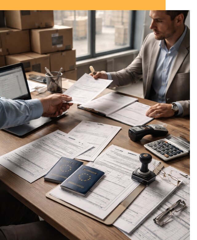 Таможенное оформление грузов из Европы от 9083 руб