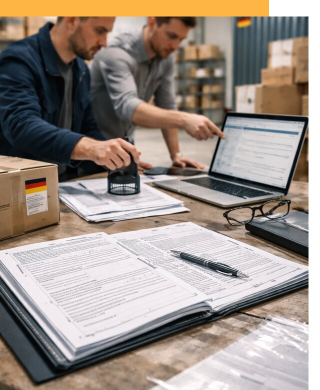 Таможенное оформление грузов из Германии от 9617 руб.