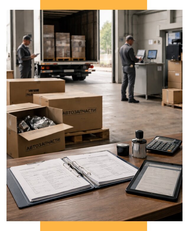 Таможенное оформление автозапчастей под ключ от 9083 р., СетСервис-Бгд