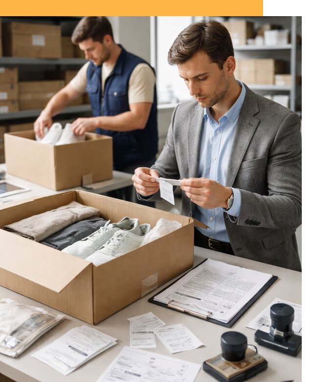 Таможенное оформление одежды и обуви по выгодной цене от 6946 руб