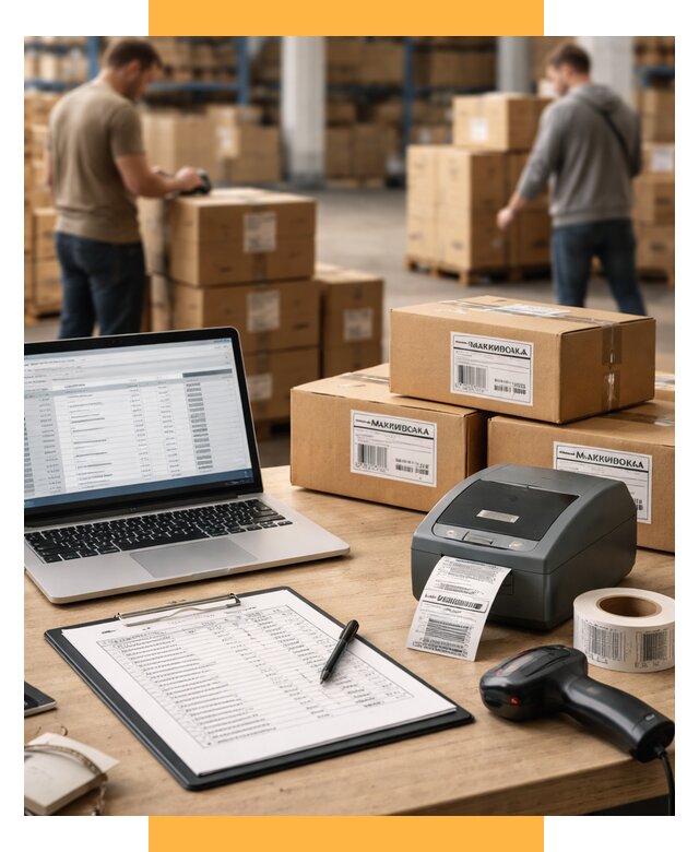 Маркировка импортных товаров от 4809 р. под ключ, СетСервис-Бгд